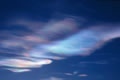 Polare Stratosphäre Wolken (PSC), Foto: M. Rex, AWI