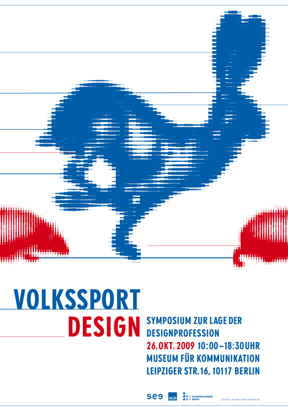 Plakat Volkssport Design