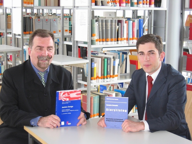 Professor Richard Linxweiler und Georgios Simoudis