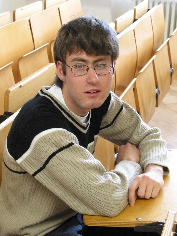 Der Chemnitzer Informatik-Student Axel-Monse im Hörsaal. Foto: Mario Steinebach