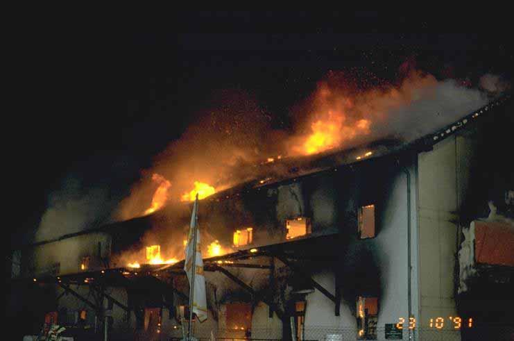 Brand des Raiffeisen-Marktes in Braunschweig