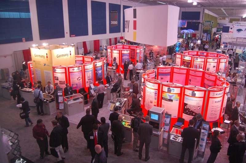 Der "German Pavilion" ist in jedem Jahr ein Publikumsmagnet auf der "Photonics West"