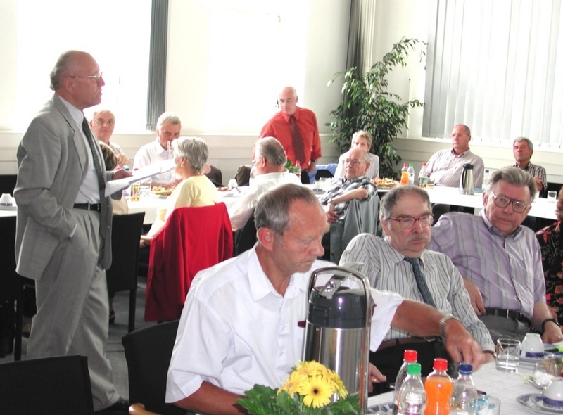 Dr. Wolfgang Friedrich, der Beauftragte für die Seniorenakademie der FH Lausitz, konnte eine positive Bilanz ziehen. Foto: Witzmann