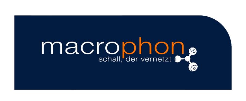 Im Rahmen des Lehrprojekts gestaltet: Das Logo von Macrophon