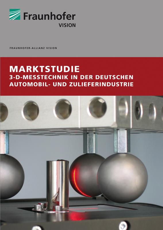 Titelbild der "Marktstudie 3-D-Messtechnik in der deutschen Automobil- und Zulieferindustrie".