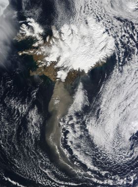 Der Vulkanausbruch des Eyjafjalla-Vulkans auf Island und die über den Nordatlantik transportierte Aschewolke am 19. April 2010 zeigen, wie wertvolle Erdbeobachtung aus dem Weltraum für das tägliche Leben ist.