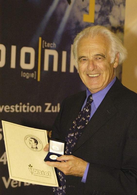 Prof. Werner Nachtigall, Treviranus-Preisträger des vdbiol. (c) E. Lichtenscheidt