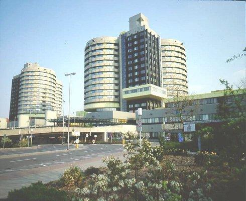Das neue Zentralklinikum der Universität Münster wurde 1982 eröffnet.