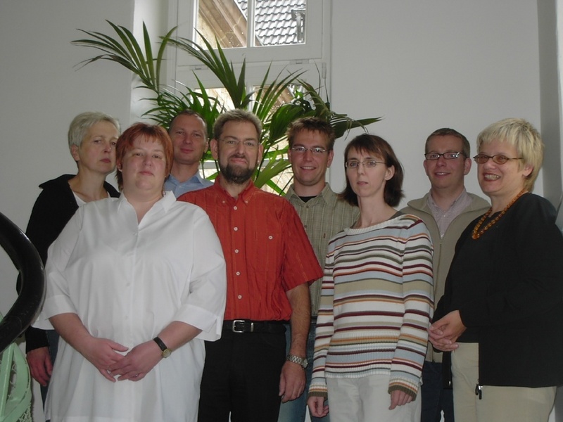 Projektbeteiligte (v.l.n.r.):  Uta Strotmann, Birte Carstensen, Hagen Paul, Matthias Fenske, Carsten Giehoff, Christine Vörding, Christoph Pieper, Ursula Hübner.