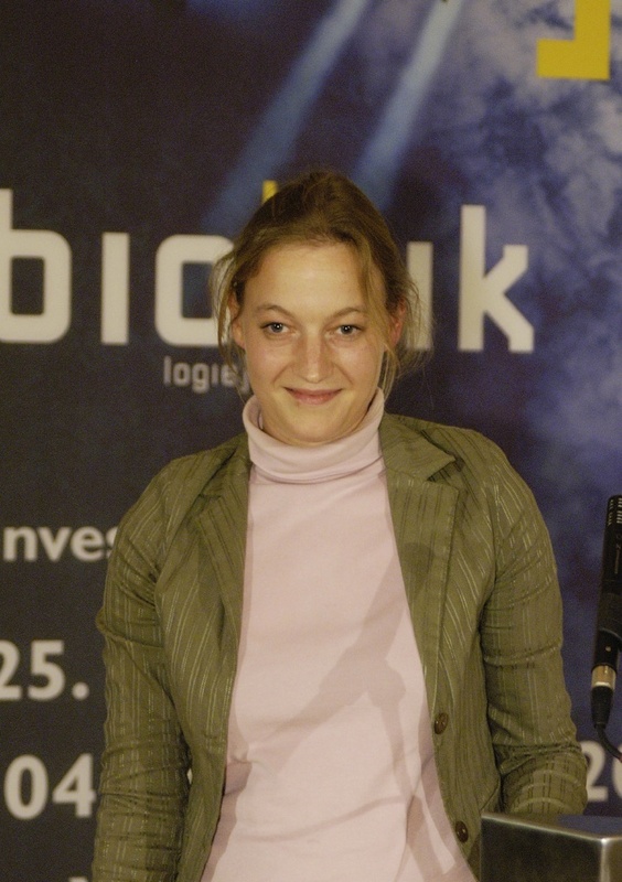 Yvonne Meyer-Lucht, Preisträgerin des vdbiol-Studienpreises 2004