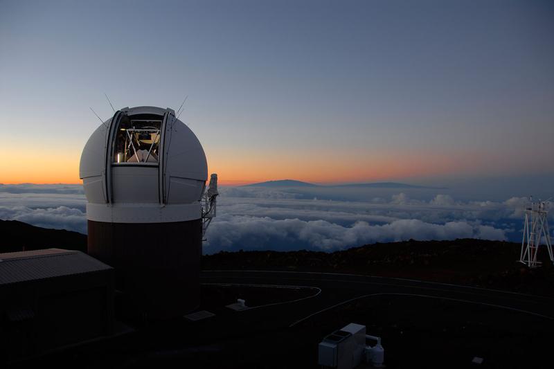 Das Pan-STARRS 1-Teleskop (PS1) auf Hawaii
