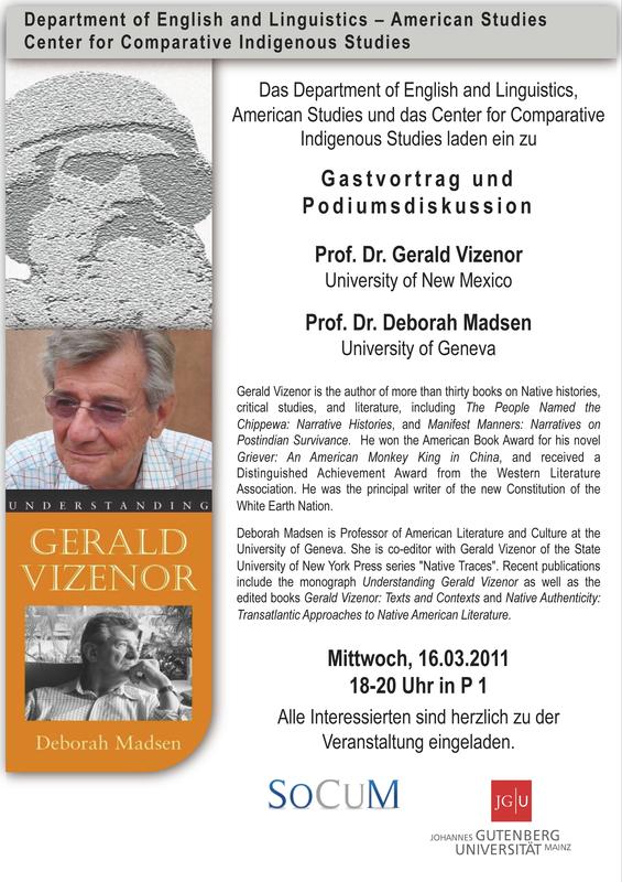 Gastvortrag am 16. März in Mainz