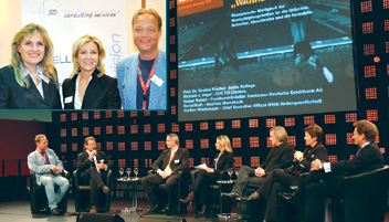 Prof. Dr. Heike Bähre initiierte gemeinsam mit Sylvia Dinter (SD Group) und Prof. Dr. Torsten Fischer (v.li.) das Leisure Trend Forum auf der ITB Berlin 2011