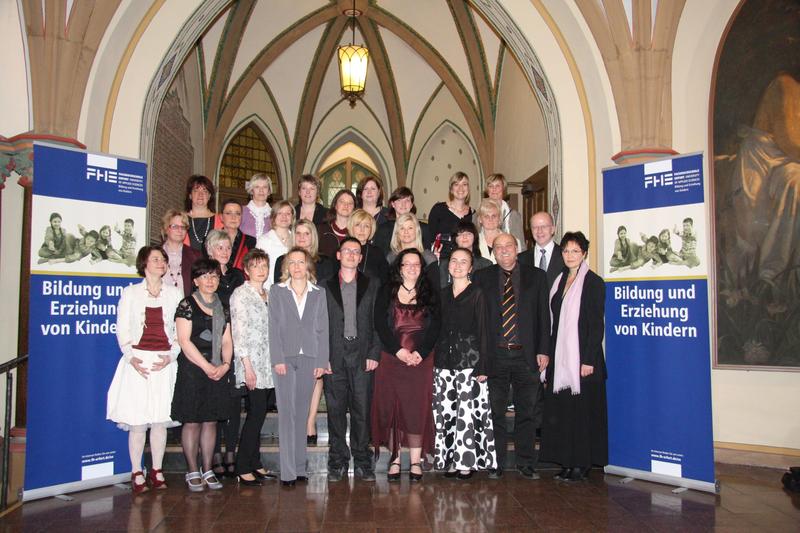 Gruppenbild im Rathaus