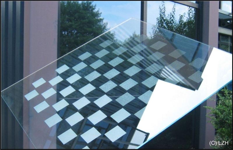 Zu "Green Photonics" auf der Laser Messe in München gehört das umweltfreundliche Laserstrukturieren von Glas.