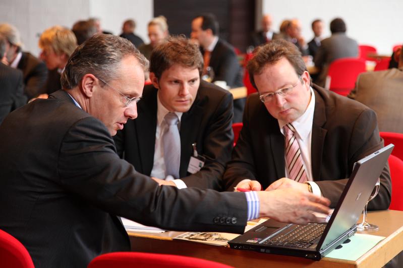 Intensive Gespräche beim MedTech & Pharma Partnering in Garching