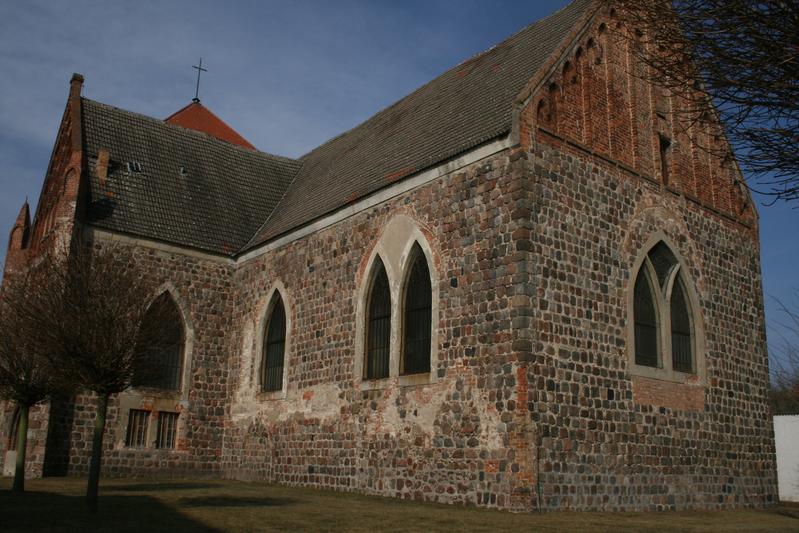 Die Kirche St. Nikolai in Pasewalk ist Veranstaltungsort für die Schaustelle "Haus des Lernens" und das Lernfest  im Lankreis Uecker-Randow.
