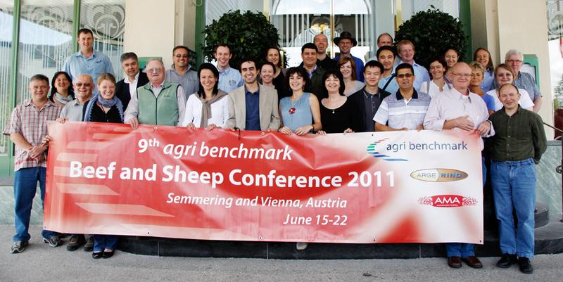 Die Teilnehmerinnen und Teilnehmer der diesjährigen agri benchmark Konferenz in Wien und Semmering