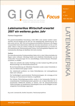GIGA Focus Lateinamerika