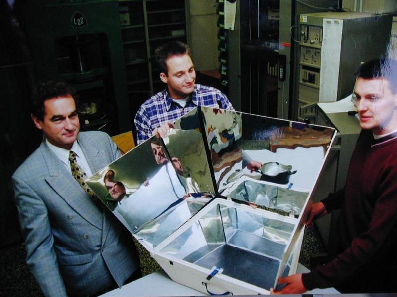 Prof. Dr. Wolfgang Diem, Eberhard Hohm und Alexander Bühner (von links)