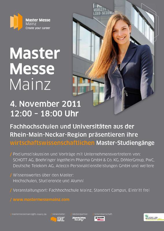 Plakat: Mester Messe Mainz