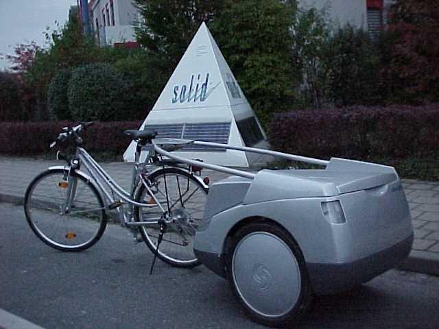 Der E-Trailer - Fahrrad und Solarmobil