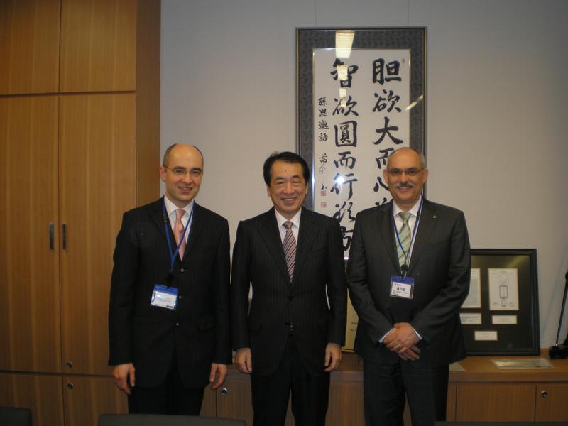 Sebastian Hein, Naoto Kan, Bastian Kaiser (v.l.n.r.)