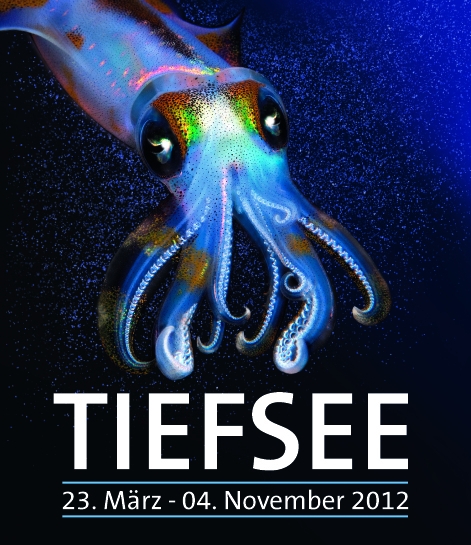 Banner der Tiefsee-Ausstellung