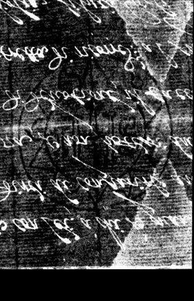 Schon im Altertum wurden Dokumente mit Hilfe von Wasserzeichen geschützt. Dieses Wasserzeichen in Form einer Sonne stammt aus einem Kondolenzbrief an die Königin von Frankreich anlässlich des Todes von Heinrich IV im Jahre 1610.