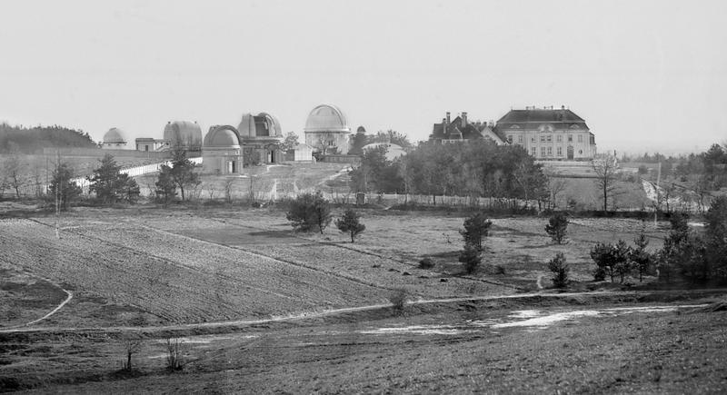 Der Blick von Norden auf den Gojenberg im Jahr 1912.
