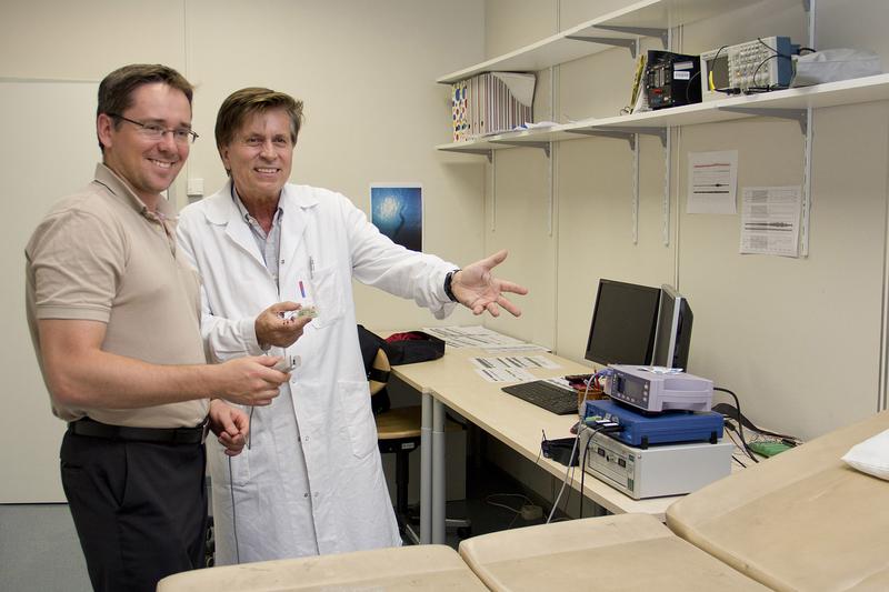 Prof. Eugenijus Kaniusas und Dr. Jozsef Constantin Széles