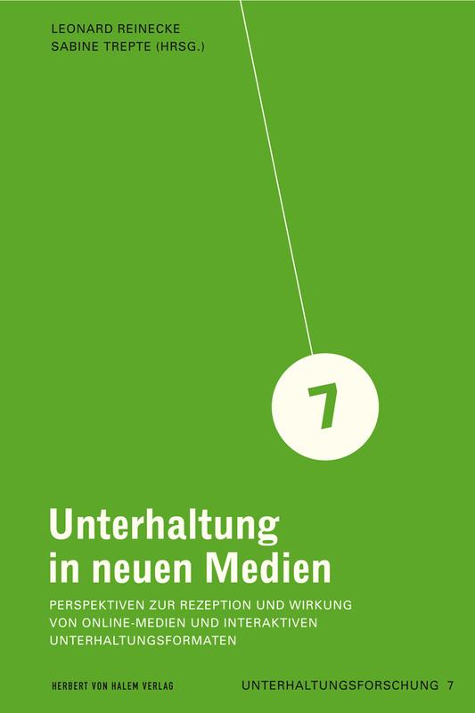 Buchcover "Unterhaltung in neuen Medien"