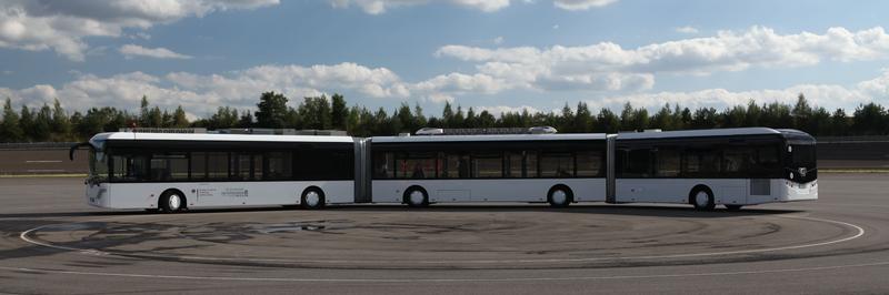 AutoTram® Extra Grand on the DEKRA test track