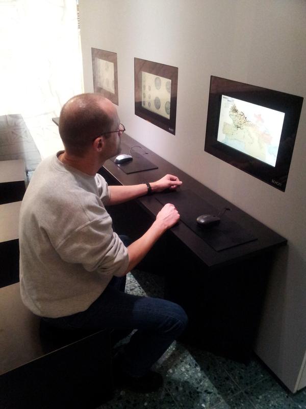 Am Informationskiosk im Museum für Antike Schiffahrt können sich Besucher künftig über die Kosten römischen Transports informieren und vergleichen, welche Handelswege in römischer Zeit günstiger waren.