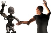 Interaktion mit einem humanioden Roboter