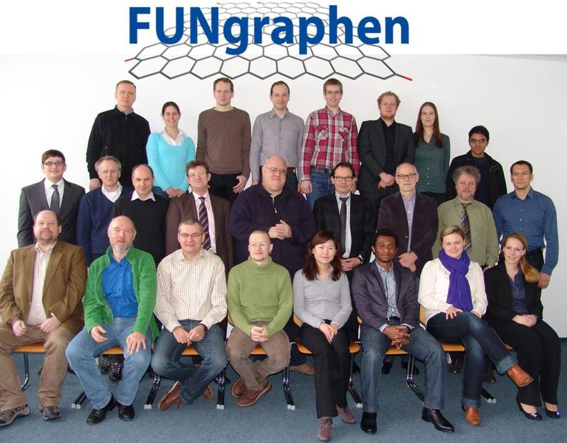 Das „FUNgraphen“-Team entwickelt zukunftsweisende Materialien aus Kunststoffen und dem Kohlenstoff Graphen.