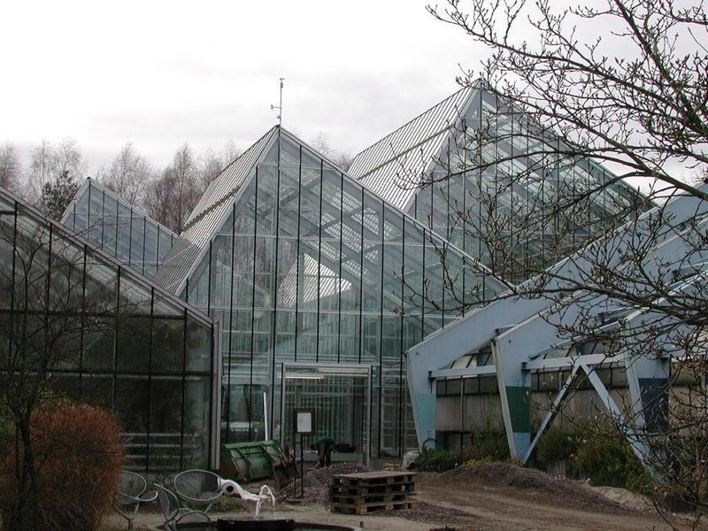 Das neue Gewächshaus des Botanischen Gartens der RUB