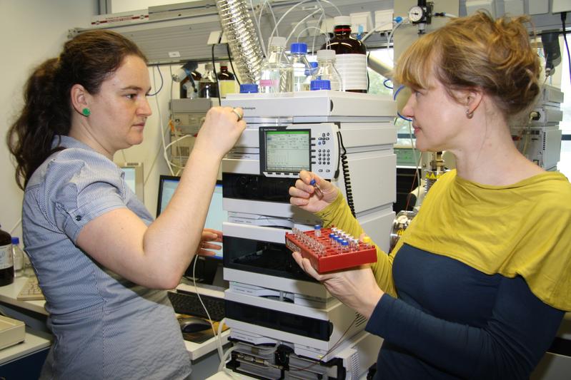 Sindy Frick und Antje Burse