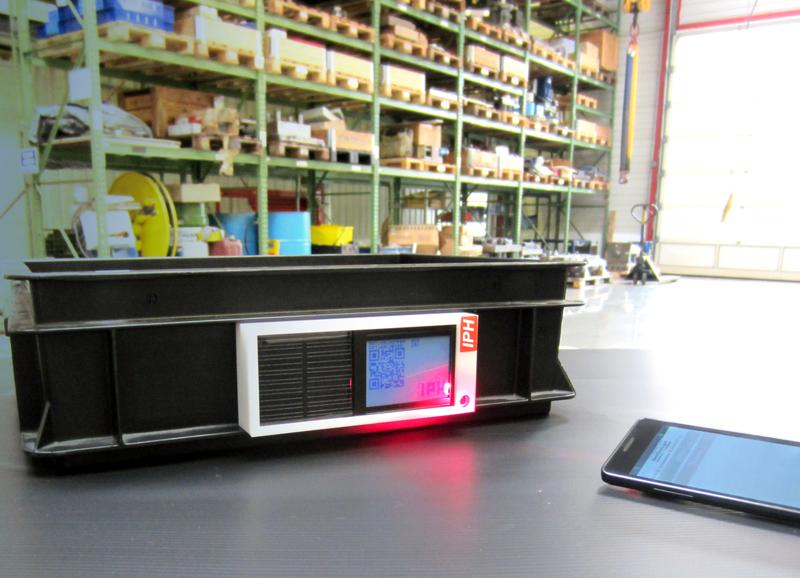 Licht mit einer Wellenlänge von 660 Nanometern sorgt dafür, dass sich die auf dem Super-Label gespeicherten Informationen nachträglich ändern lassen.