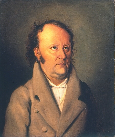 Jean Paul, porträtiert von Friedrich Meier im Jahr 1810.