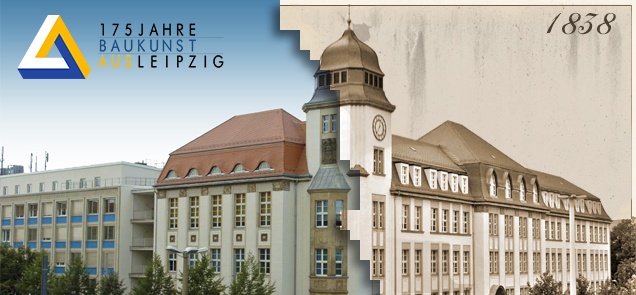 Damals und heute: Der Geutebrück-Bau der HTWK Leipzig