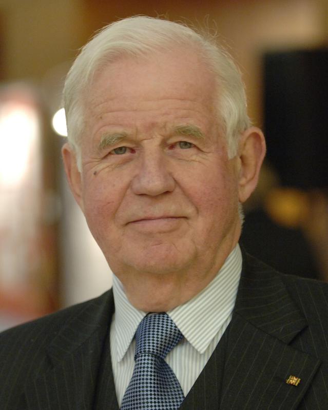 Der ehemalige Ministerpräsident des Freistaates Sachsen, Prof. Dr. jur. Kurt Biedenkopf, gilt als einer der Gründungsväter der 1992 wiedergegründeten Handelshochschule Leipzig. / Foto: David Ausserhofer