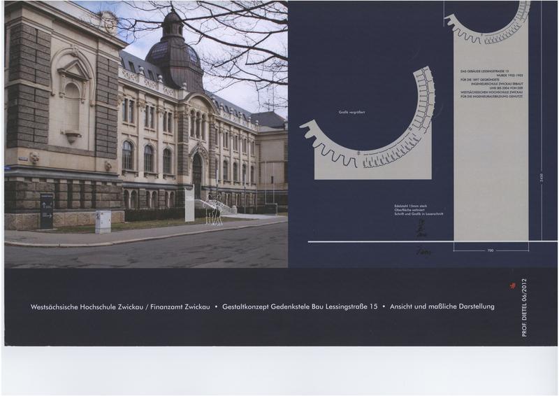 Die ehemalige Ingenieurhochschule mit dem Entwurf von Prof. Clauss Dietel.