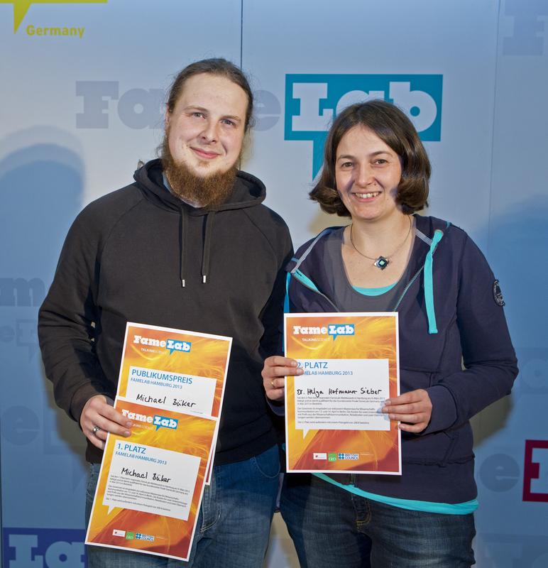 Gewinner des Hamburger Vorentscheids von FameLab 2013