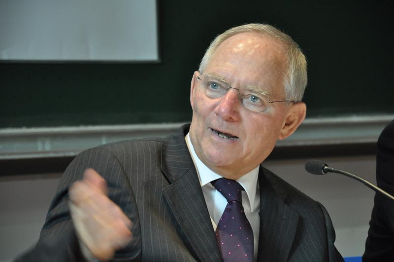 Bei der UFW-Fachtagung an der Uni Ulm gab sich Bundesfinanzminister Dr. Wolfgang Schäuble als überzeugter Europäer