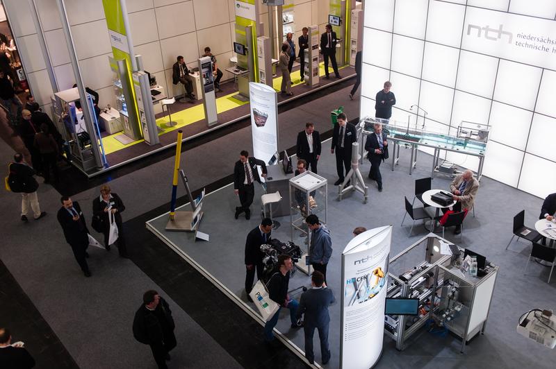 Blickfang auf dem NTH-Stand waren vier Exponate.