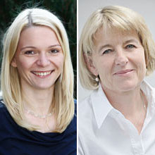 Dr. Christiane Winkler, Prof. Dr. Anette-Gabriele Ziegler; Foto: Helmholtz Zentrum München