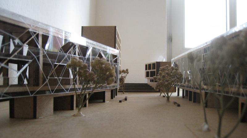 "Neues Canisius-Zentrum" - Modellfoto von Julia Schwall