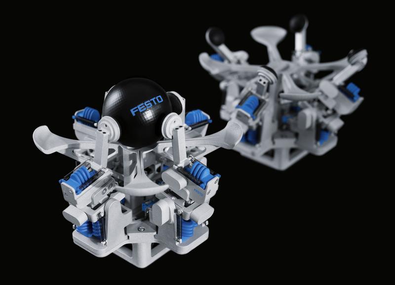 Auf der Hannover Messe 2013 erstmals präsentiert: Der LearningGripper, der Greifen und Orientieren eigenständig erlernt. Ein intelligentes System für die Produktion der Zukunft.