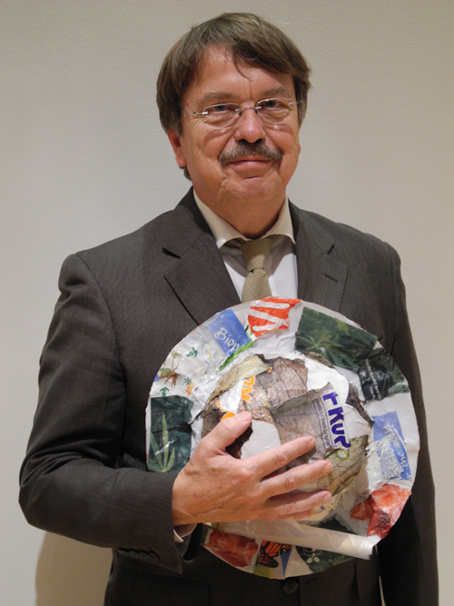 Preisträger des Kunststoff-Nachhalitgkeitspreises 2013: Peter Orth.